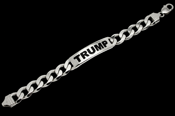"USA" SOLID HEAVY STERLING SILVER ID BRACELET Almost 2 Full ounces of Sterling Silver